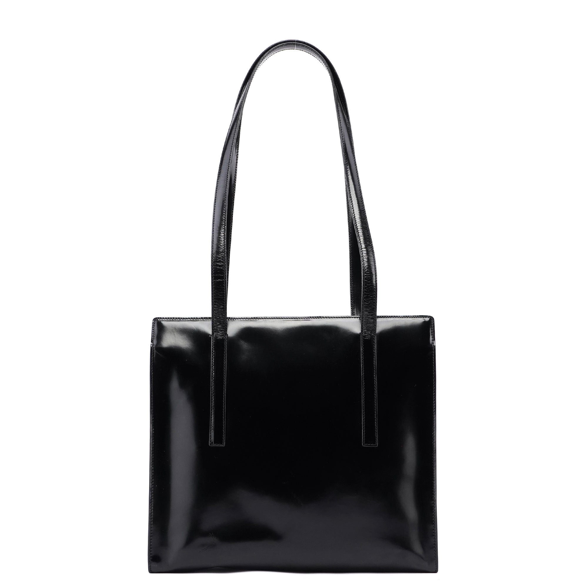 1995 Black Spazzolato Tote