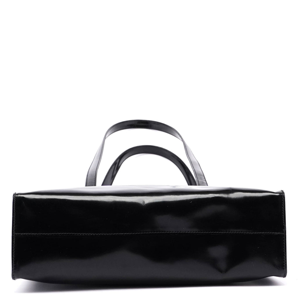 1995 Black Spazzolato Tote