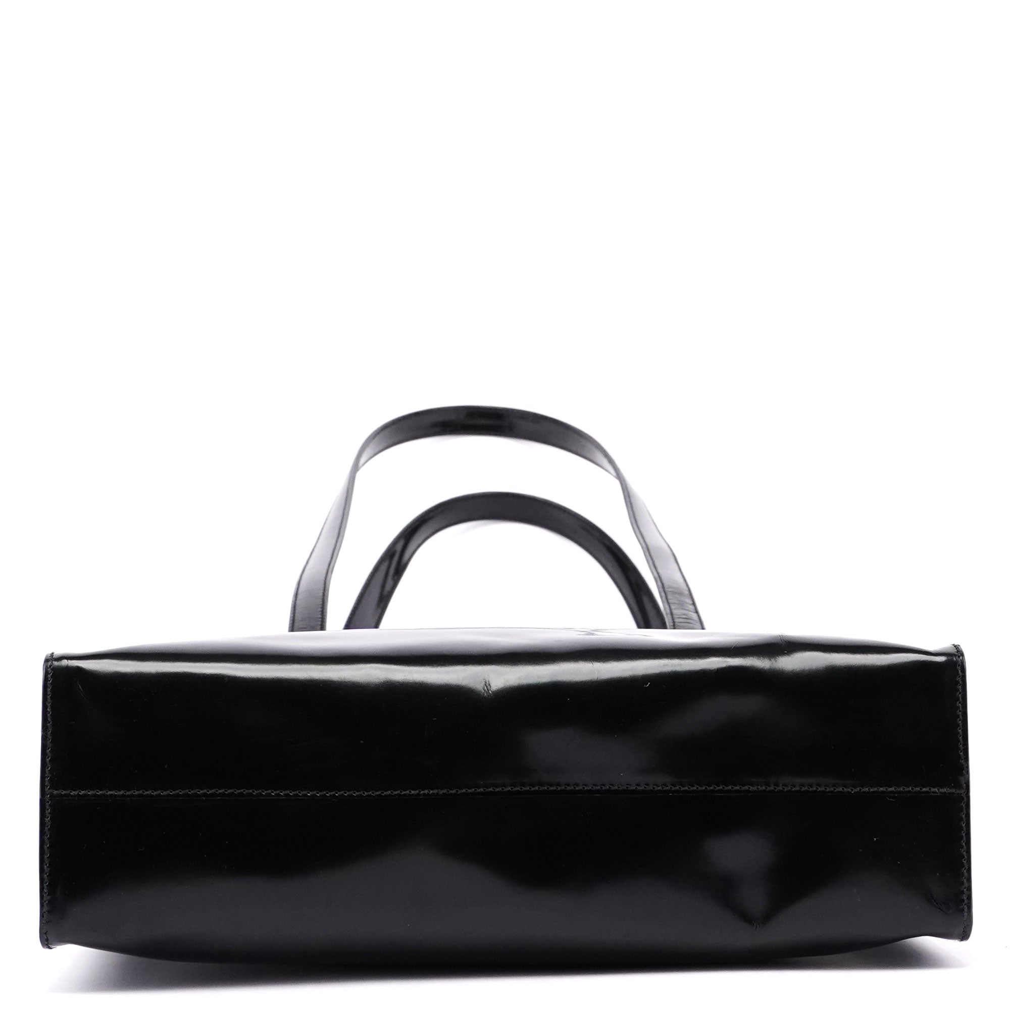 1995 Black Spazzolato Tote
