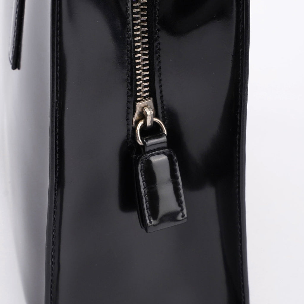 1995 Black Spazzolato Tote