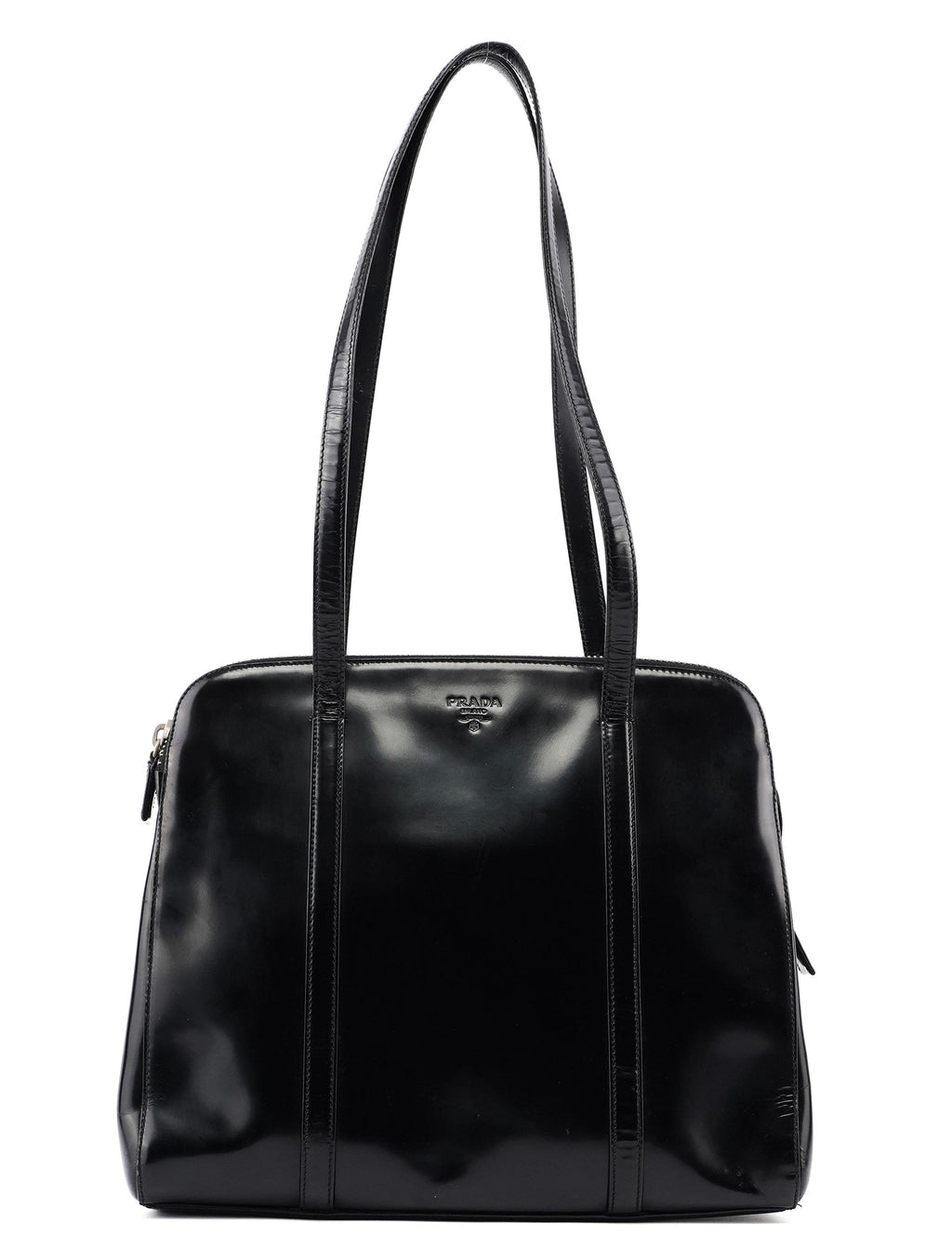 1995 Black Spazzolato Tote