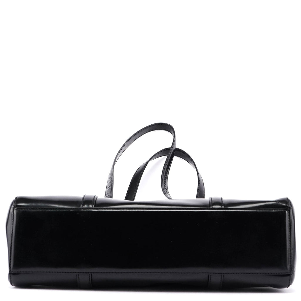 1995 Black Spazzolato Tote