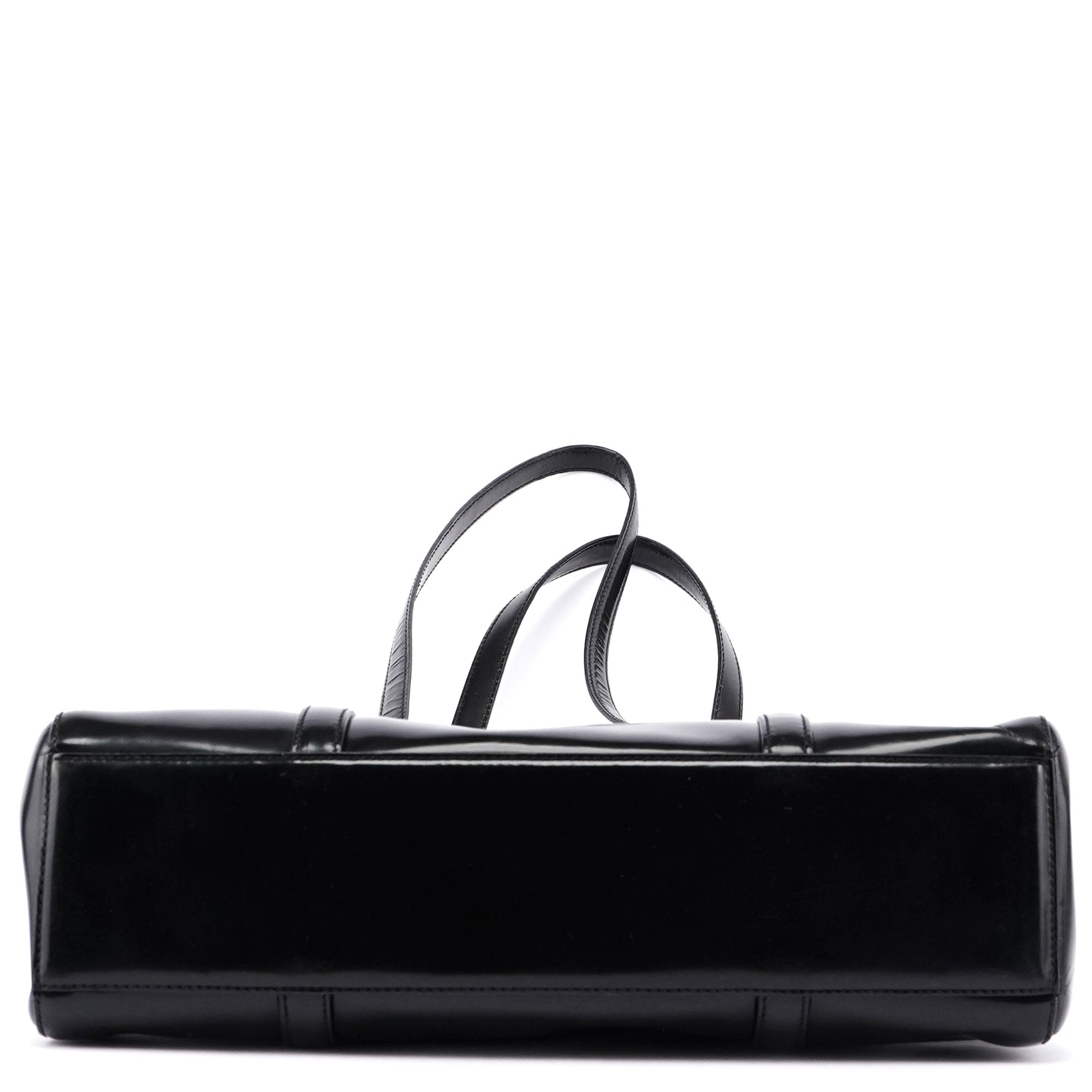 1995 Black Spazzolato Tote