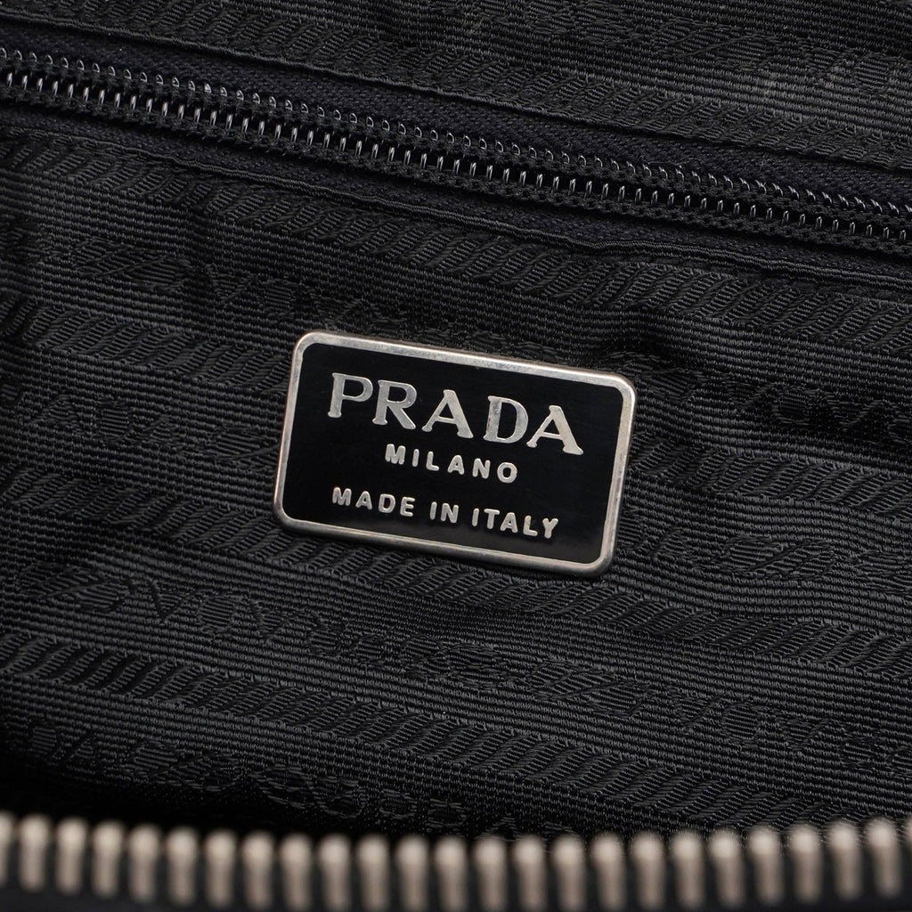 1995 Black Spazzolato Tote