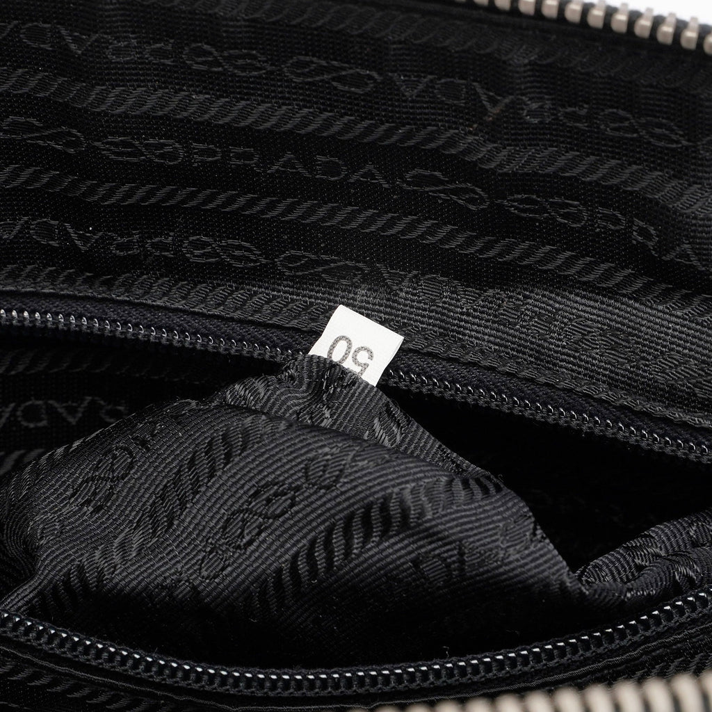 1995 Black Spazzolato Tote