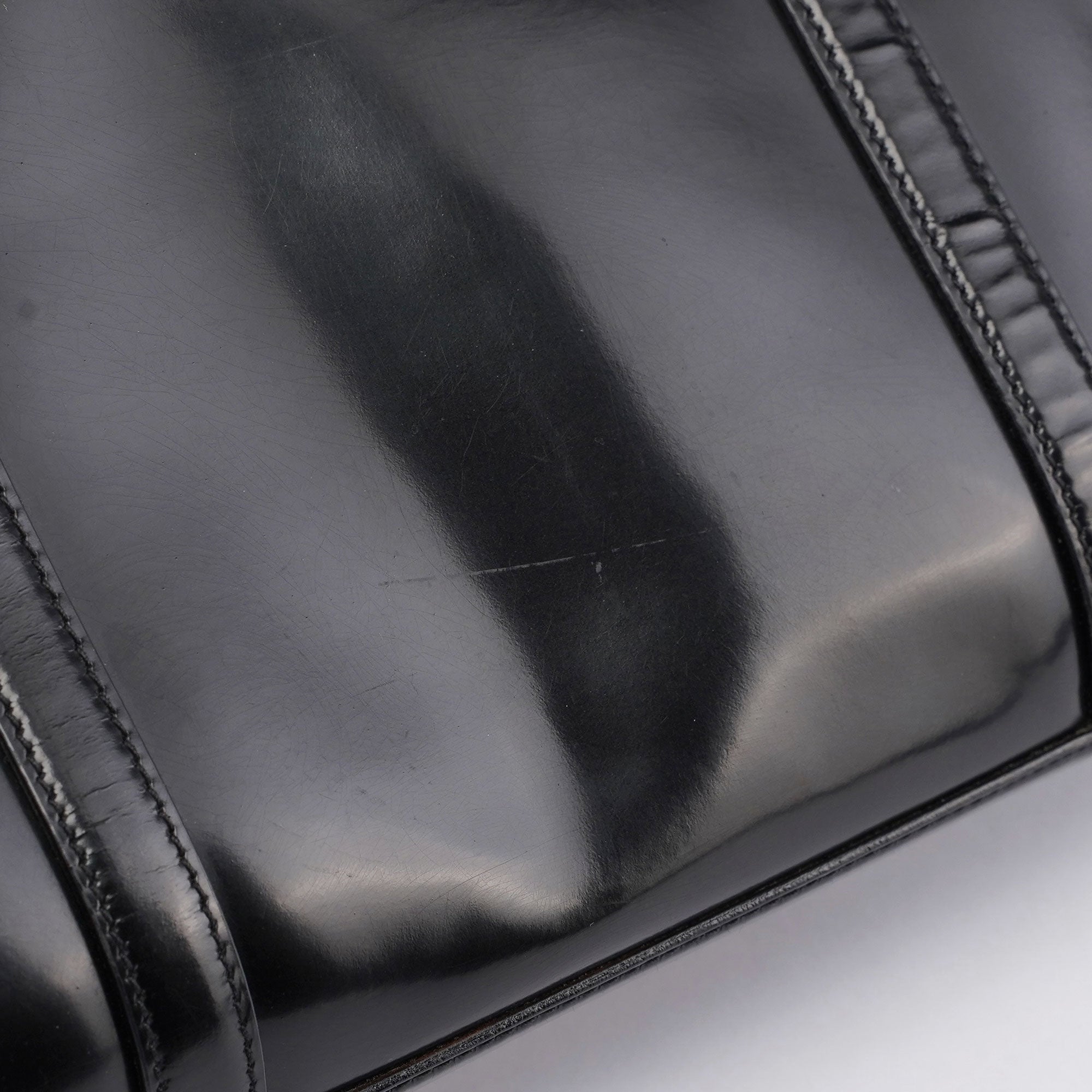 1995 Black Spazzolato Tote