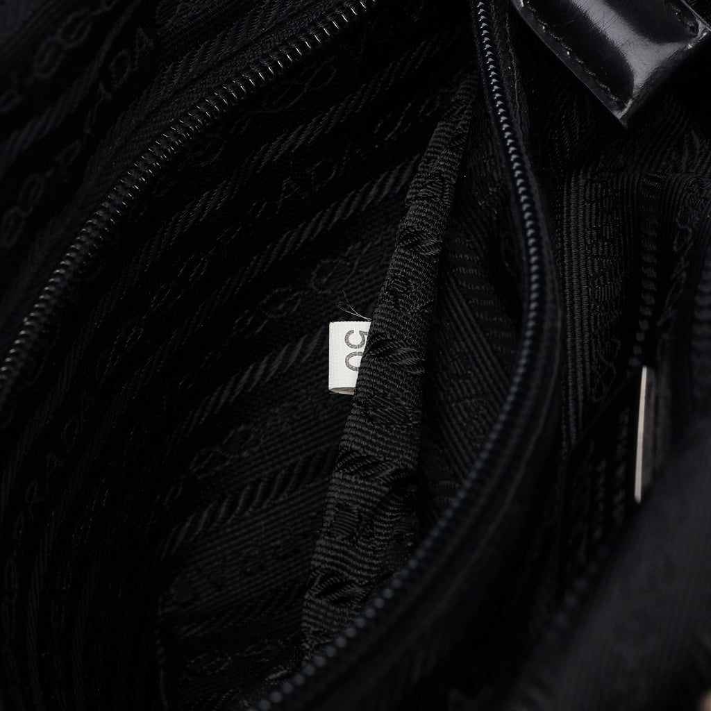 1995 Black Spazzolato Tote
