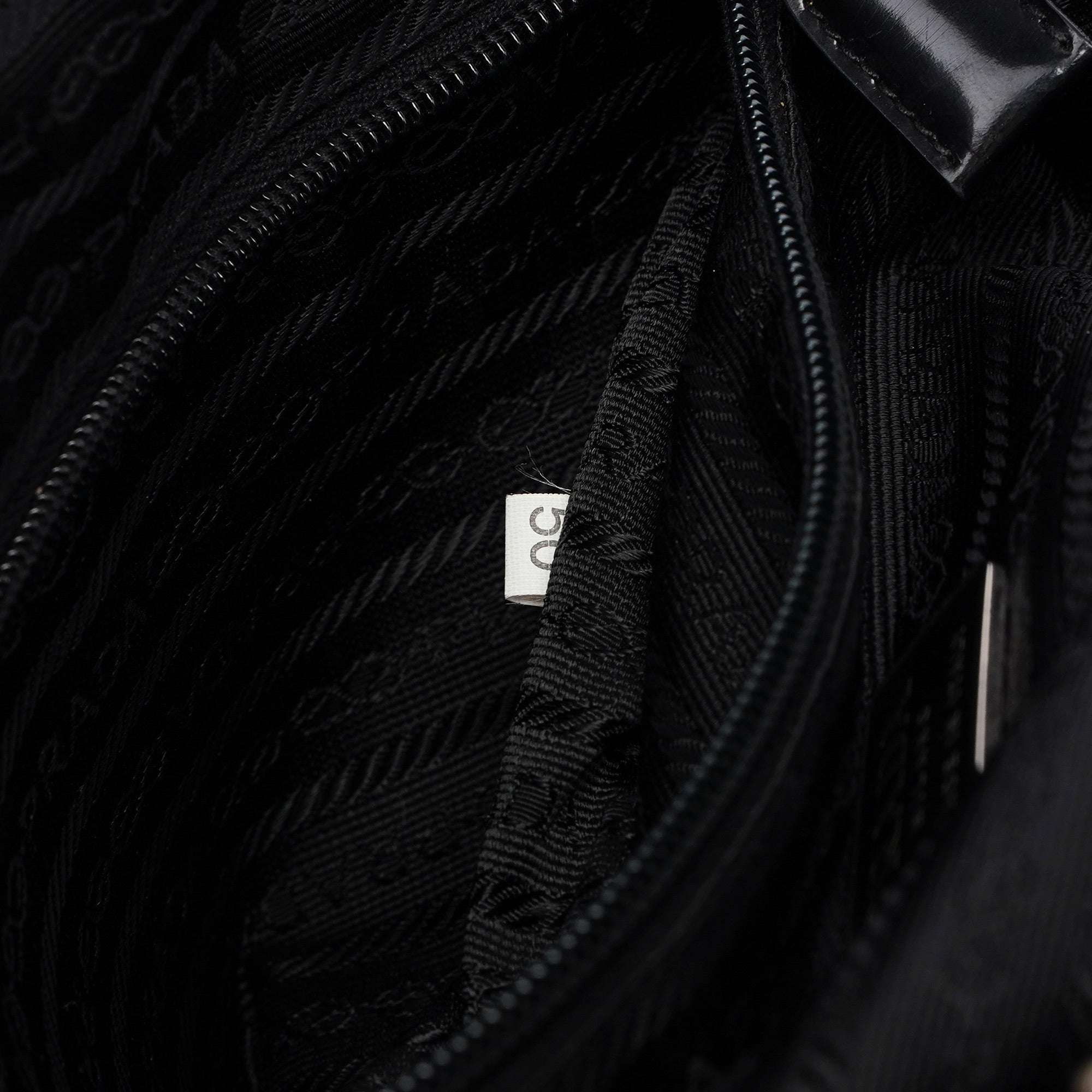 1995 Black Spazzolato Tote