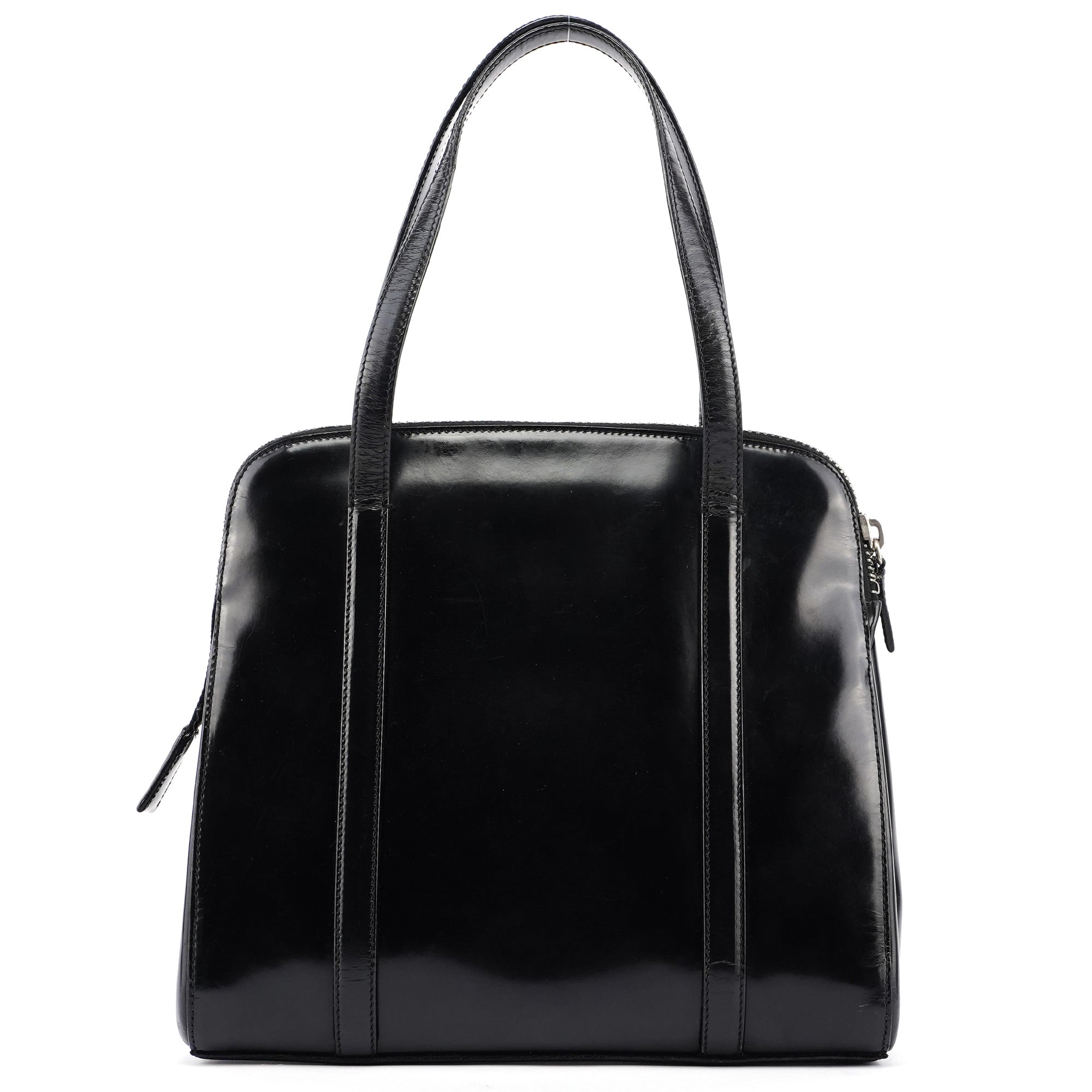 1995 Black Spazzolato Tote
