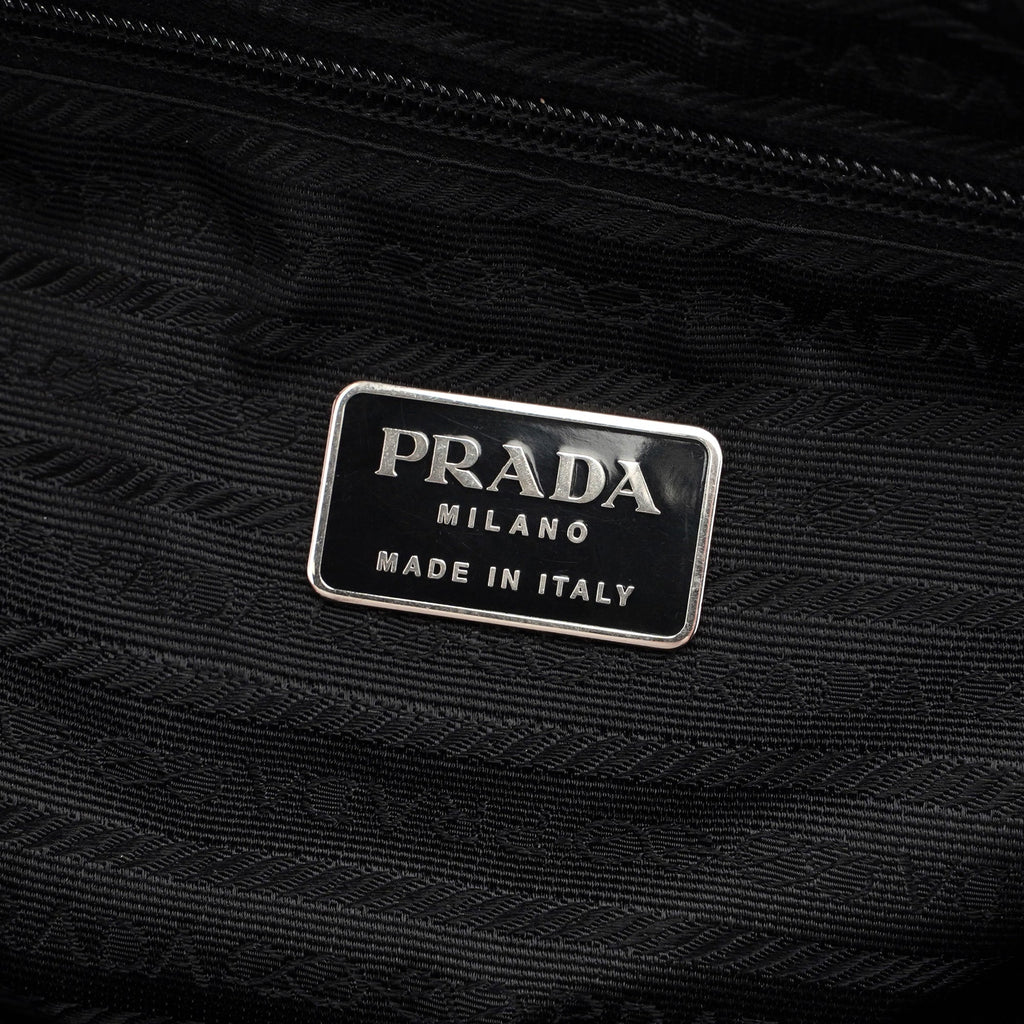 1995 Black Spazzolato Tote