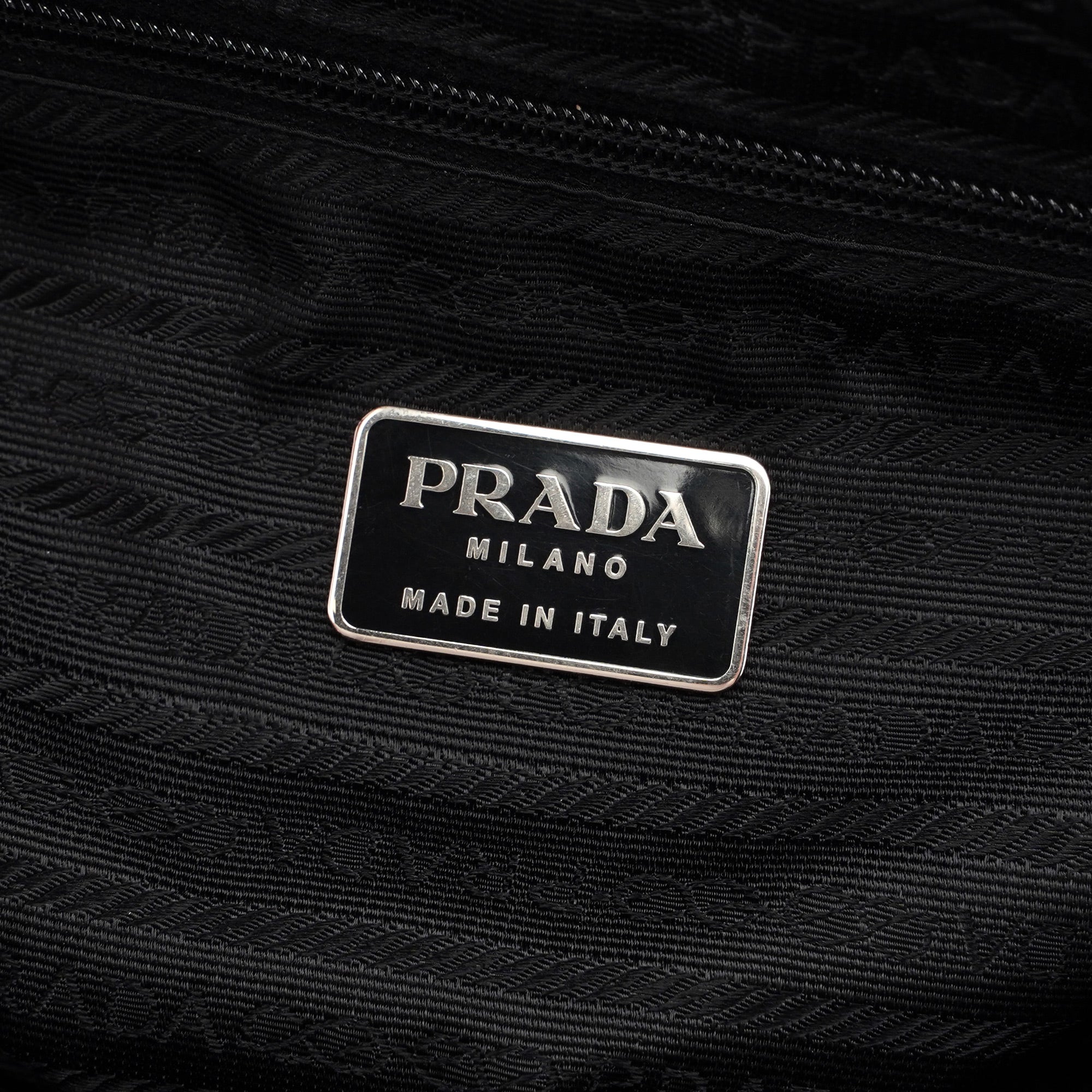 1995 Black Spazzolato Tote