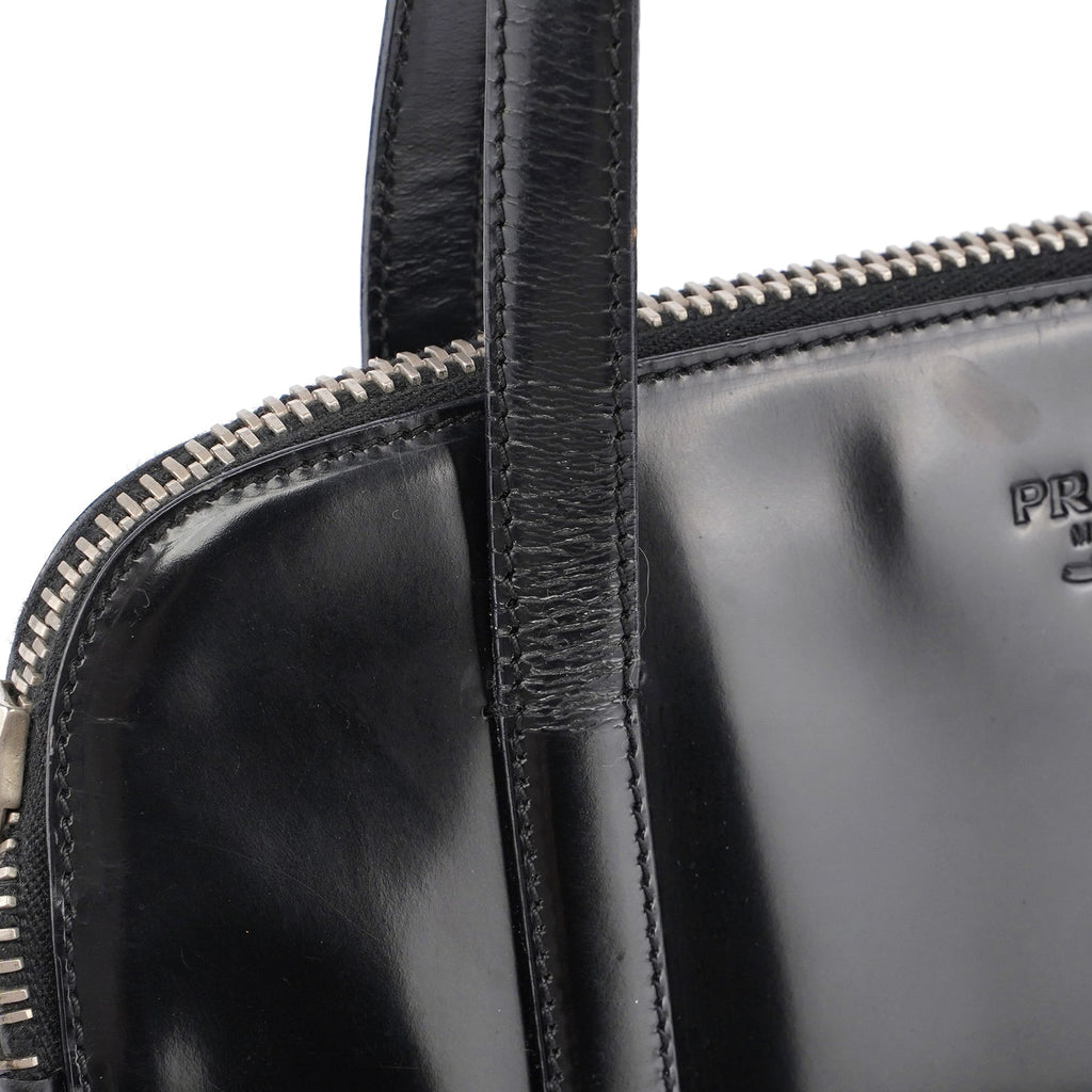 1995 Black Spazzolato Tote