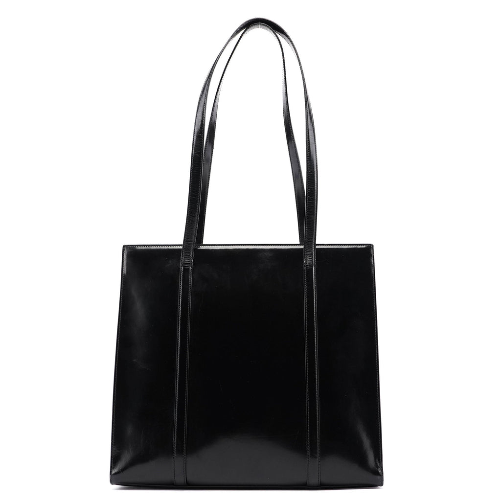 1995 Black Spazzolato Tote