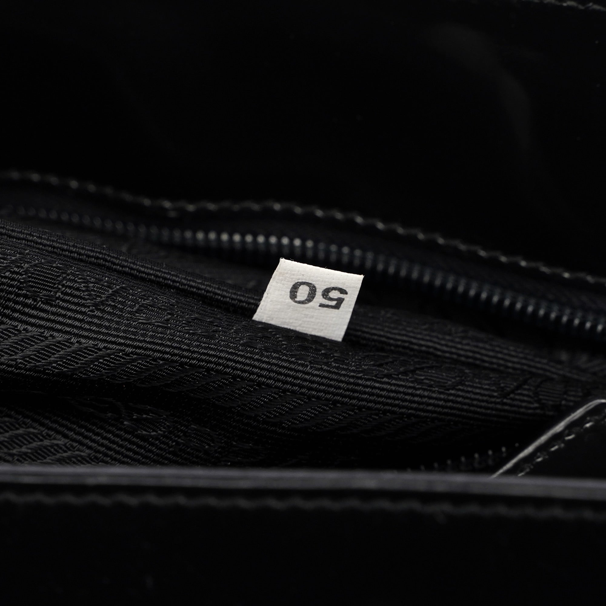 1995 Black Spazzolato Tote