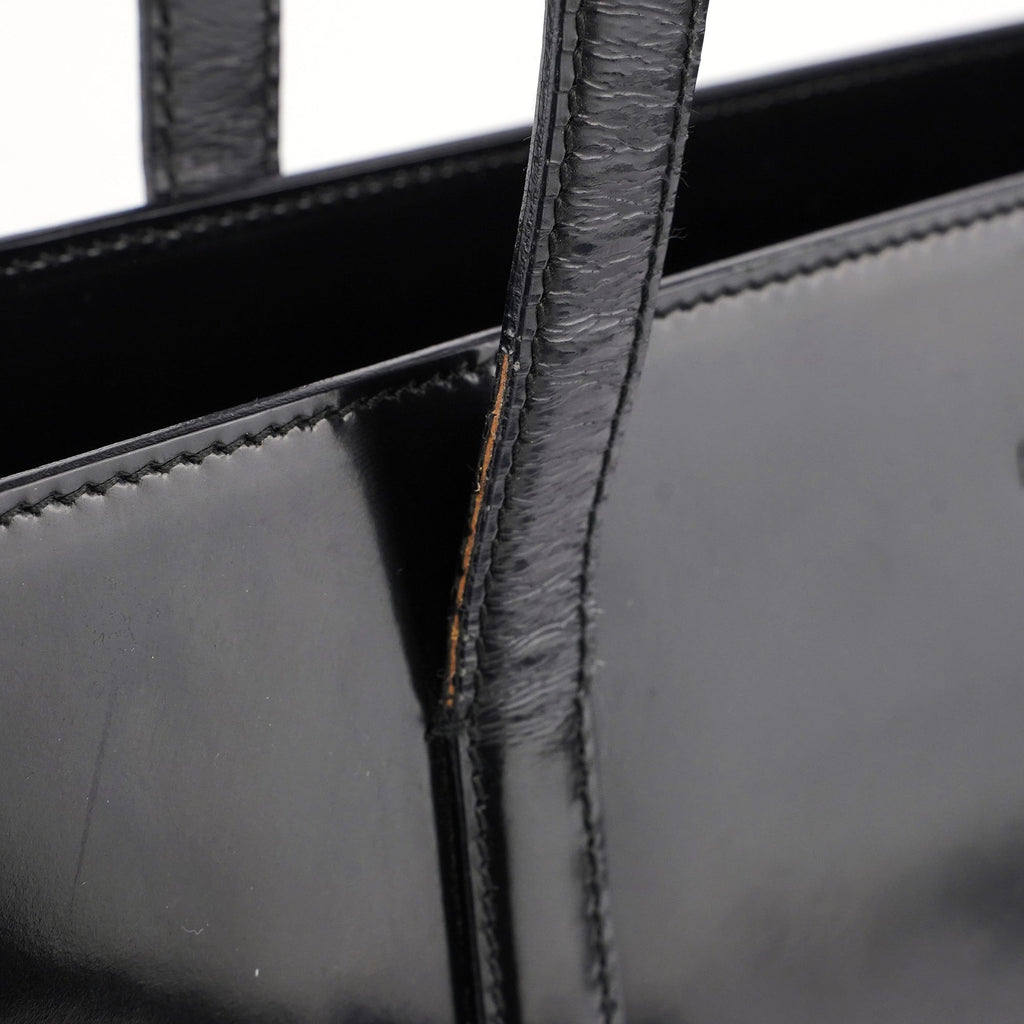 1995 Black Spazzolato Tote