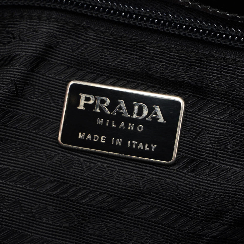 1995 Black Spazzolato Tote