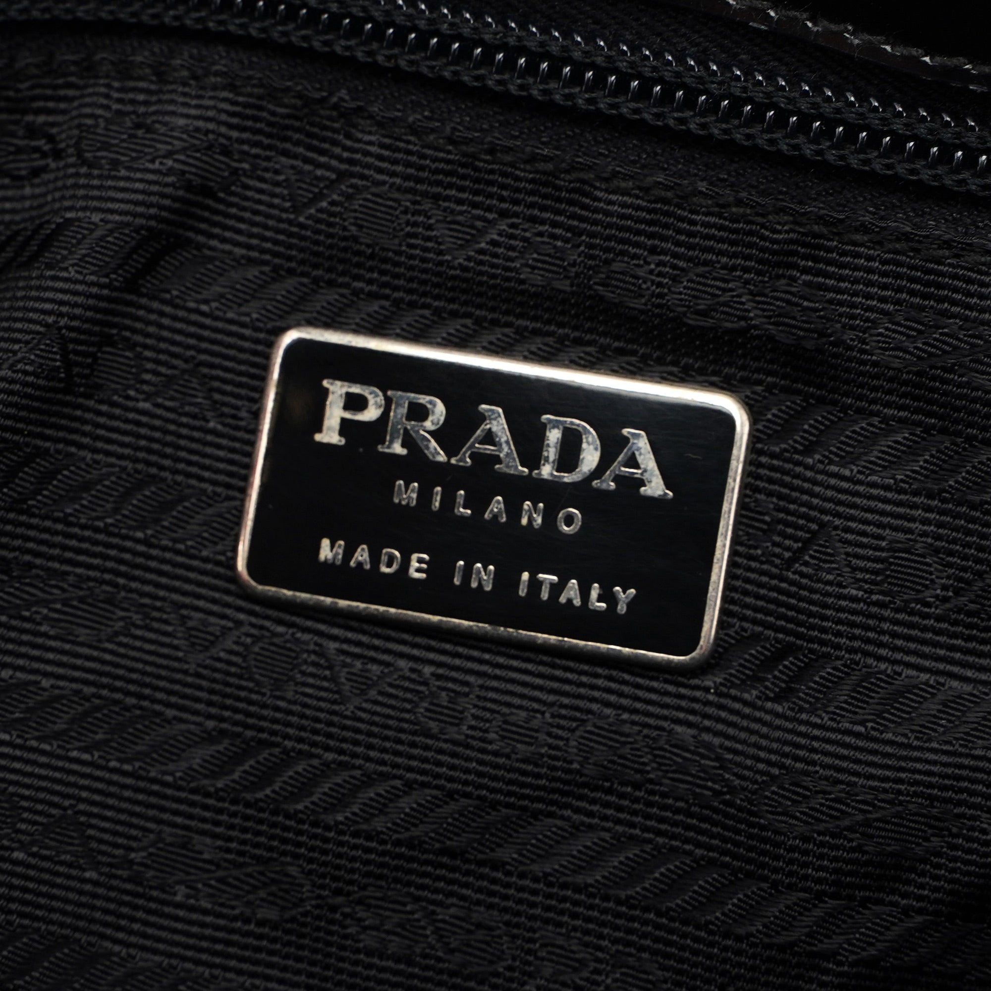 1995 Black Spazzolato Tote