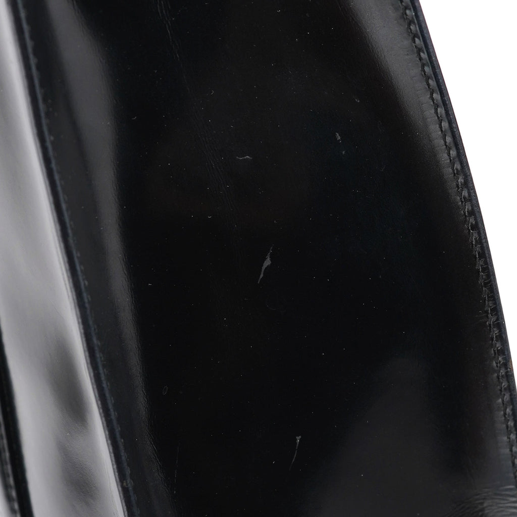 1995 Black Spazzolato Tote Bag