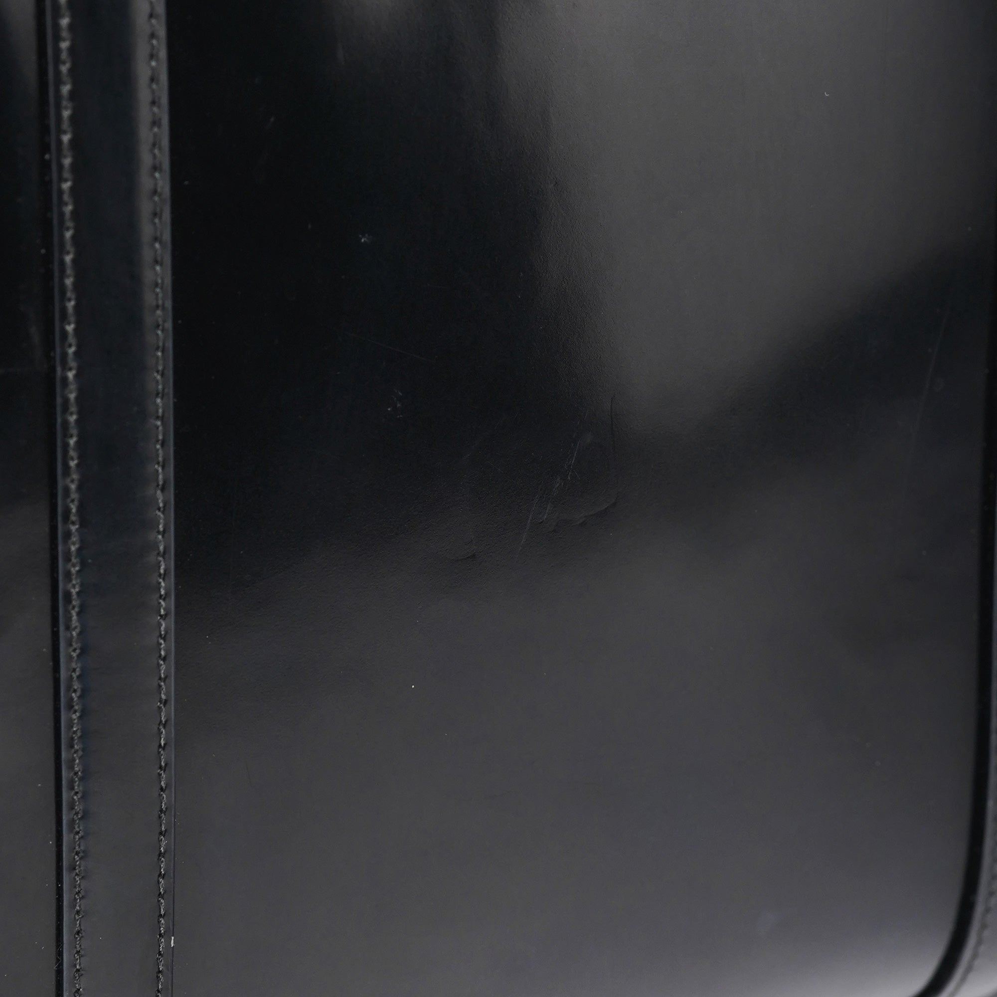 1995 Black Spazzolato Tote Bag