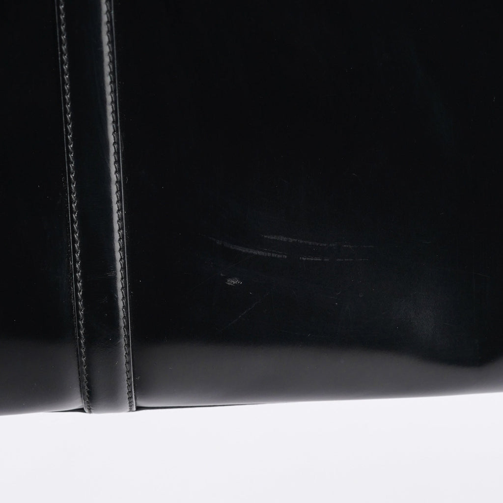 1995 Black Spazzolato Tote Bag