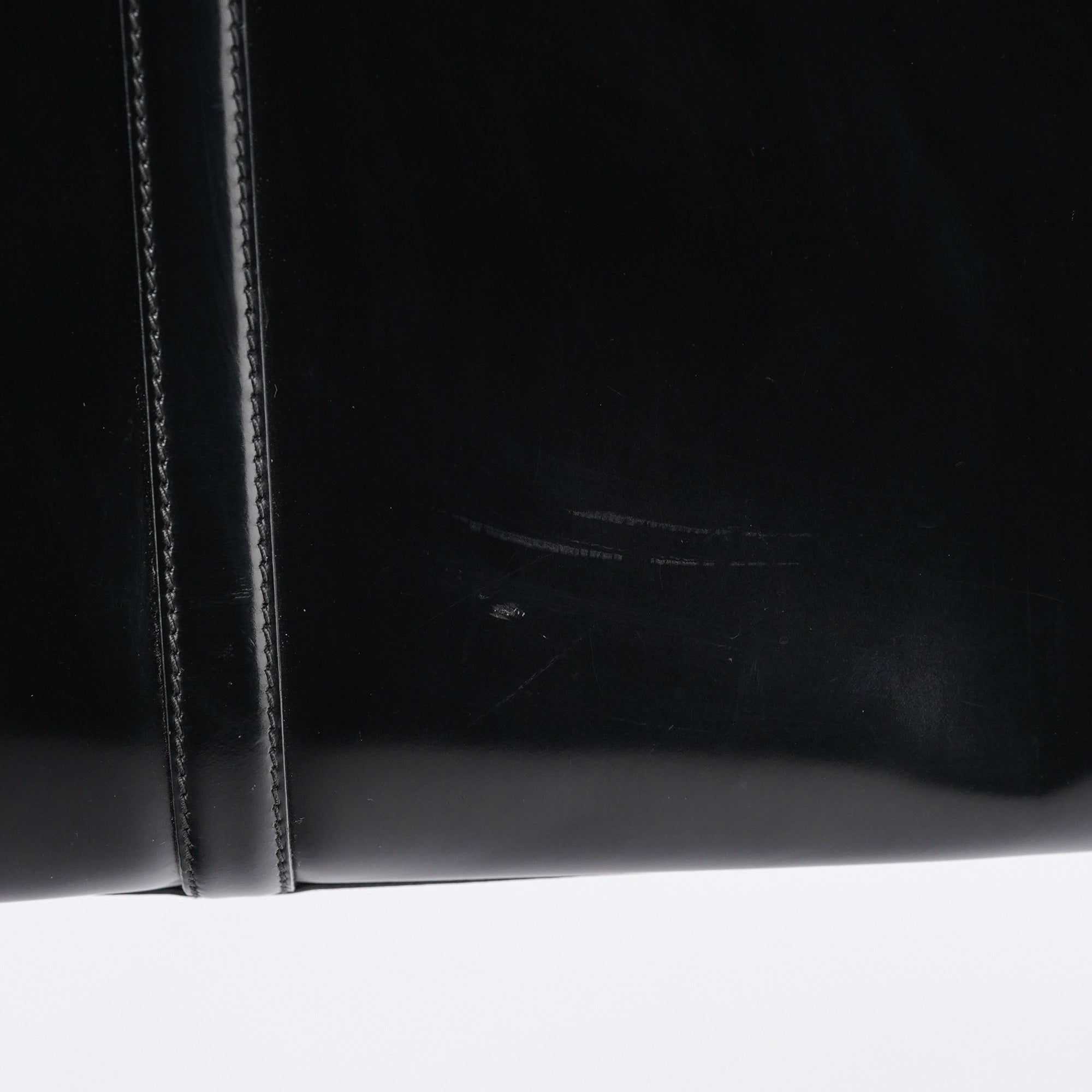 1995 Black Spazzolato Tote Bag
