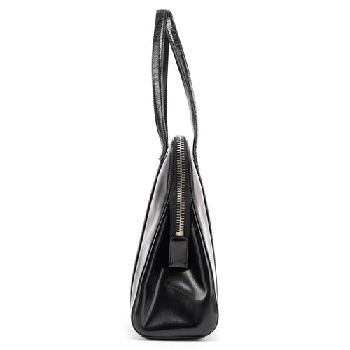1995 Black Spazzolato Tote Bag