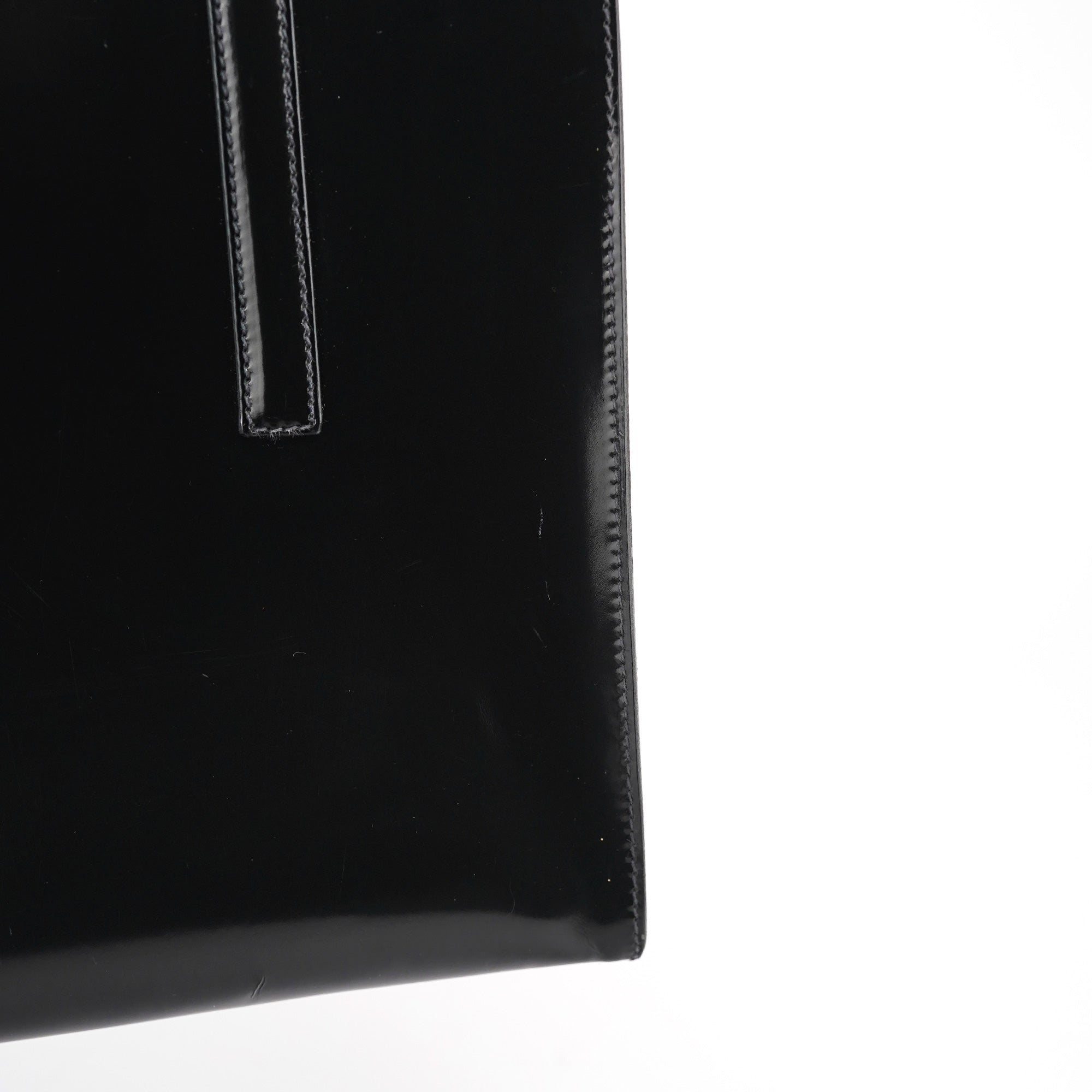 1995 Black Spazzolato Tote Bag