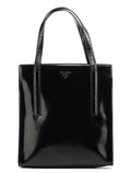 1995 Black Spazzolato Tote Bag