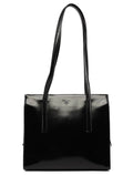 1995 Black Spazzolato Tote Bag