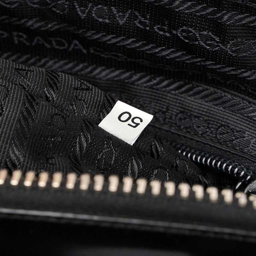 1995 Black Spazzolato Tote Bag