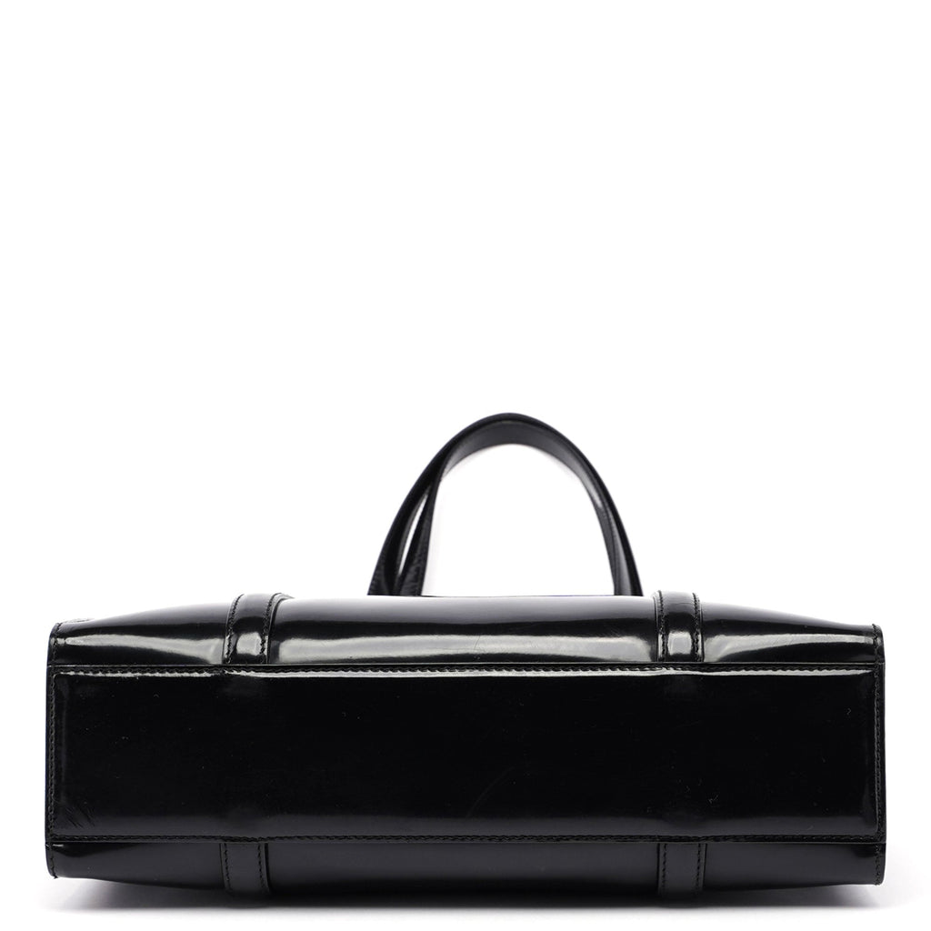 1995 Black Spazzolato Tote Bag