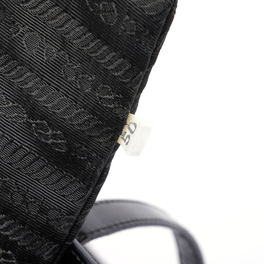 1995 Black Spazzolato Tote Bag