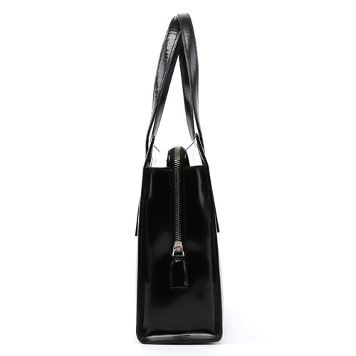 1995 Black Spazzolato Tote Bag