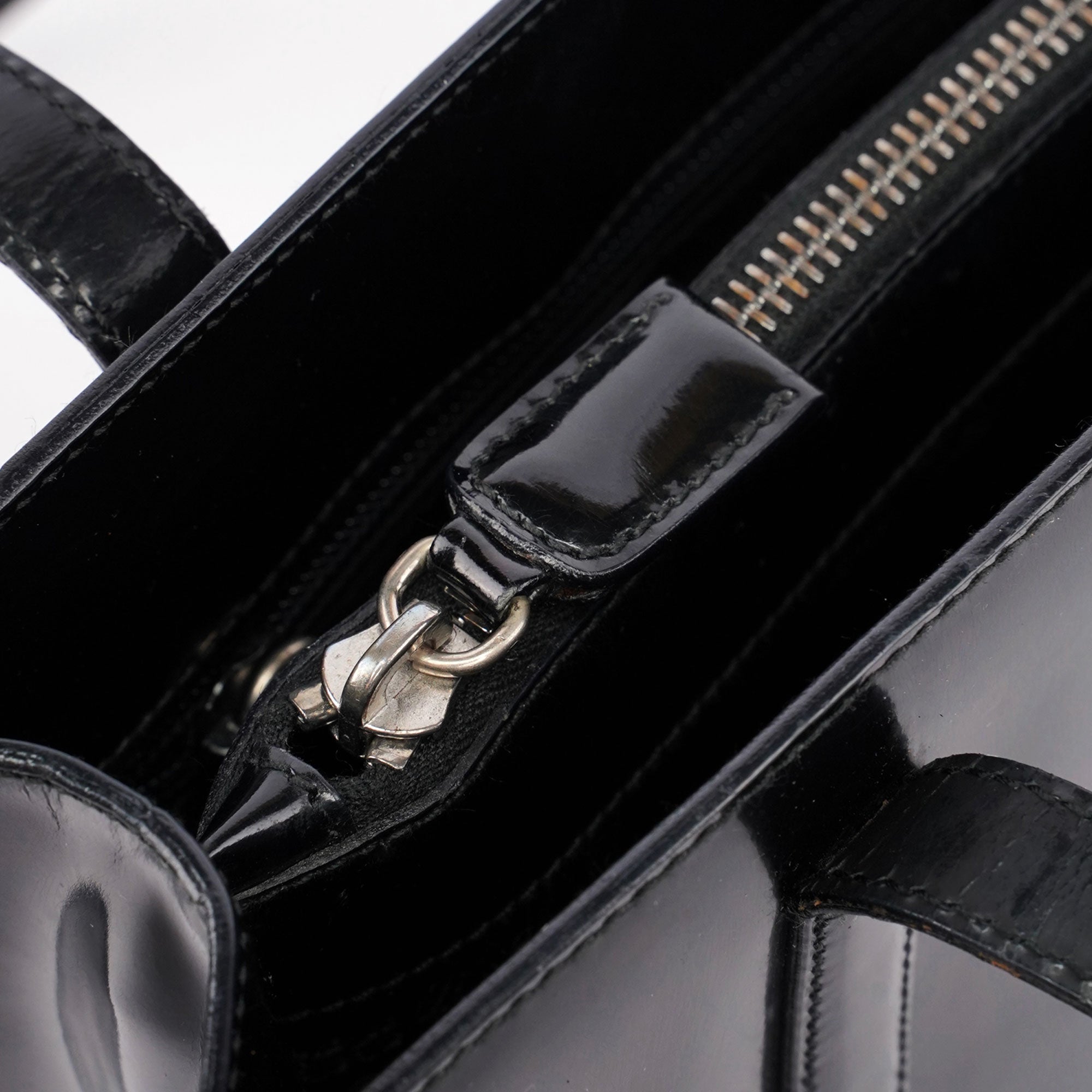 1995 Black Spazzolato Tote Bag