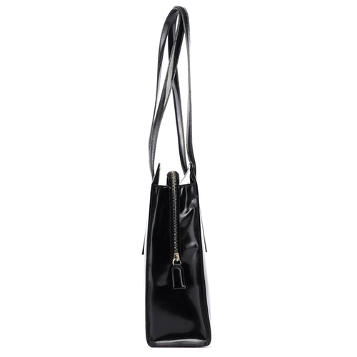 1995 Black Spazzolato Tote Bag