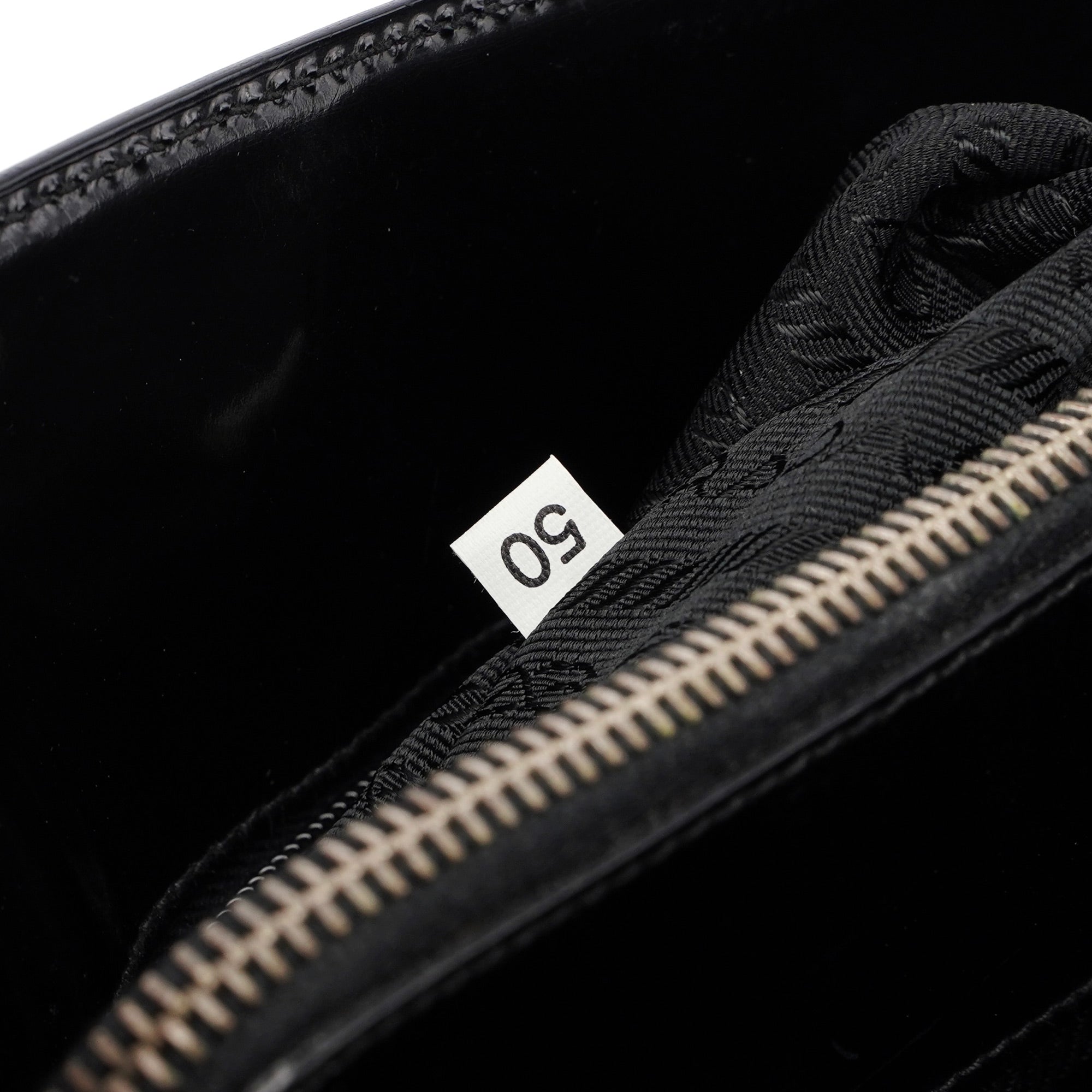 1995 Black Spazzolato Tote Bag