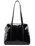 1995 Black Spazzolato Tote Bag