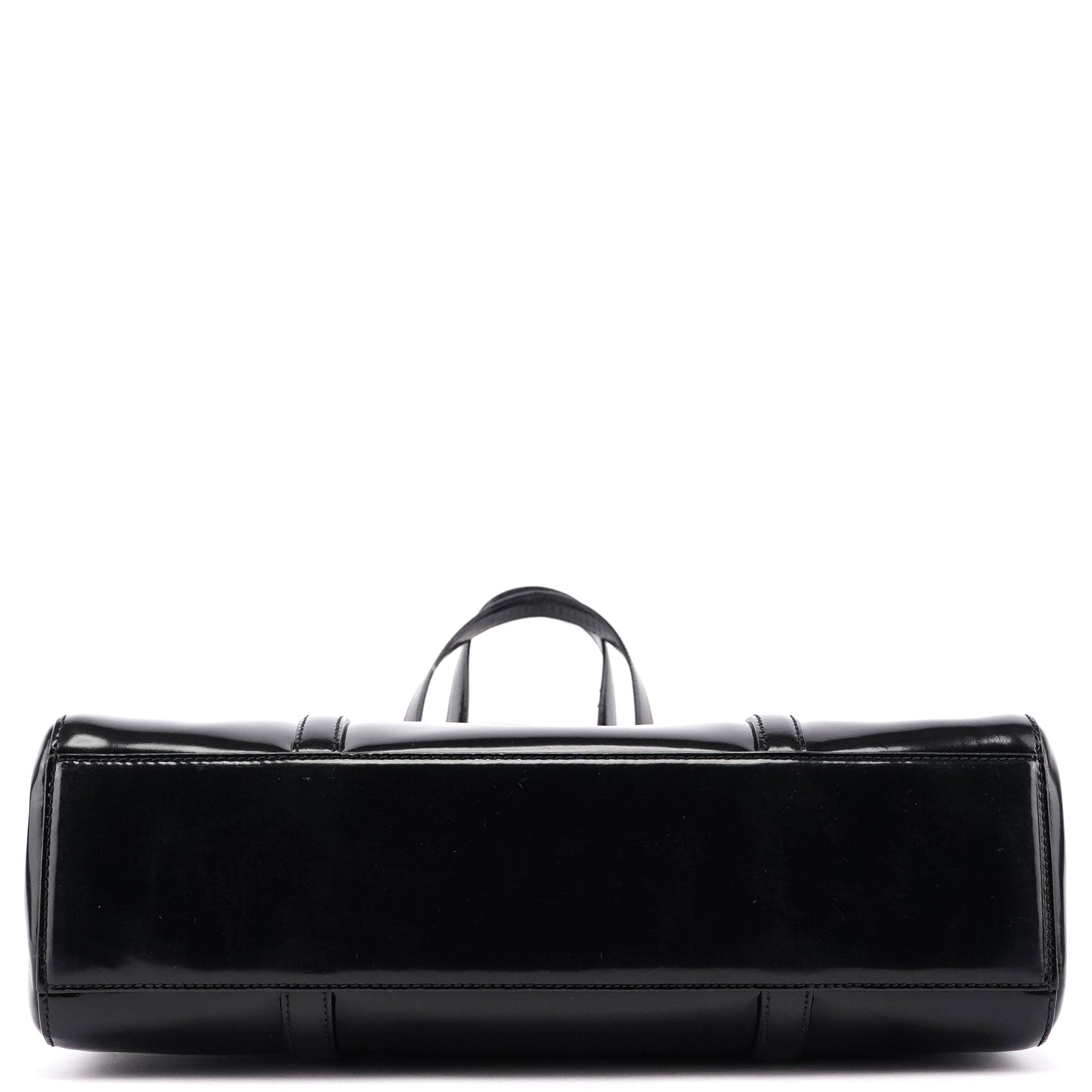 1995 Black Spazzolato Tote Bag