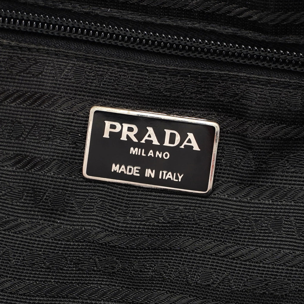 1995 Black Spazzolato Tote Bag