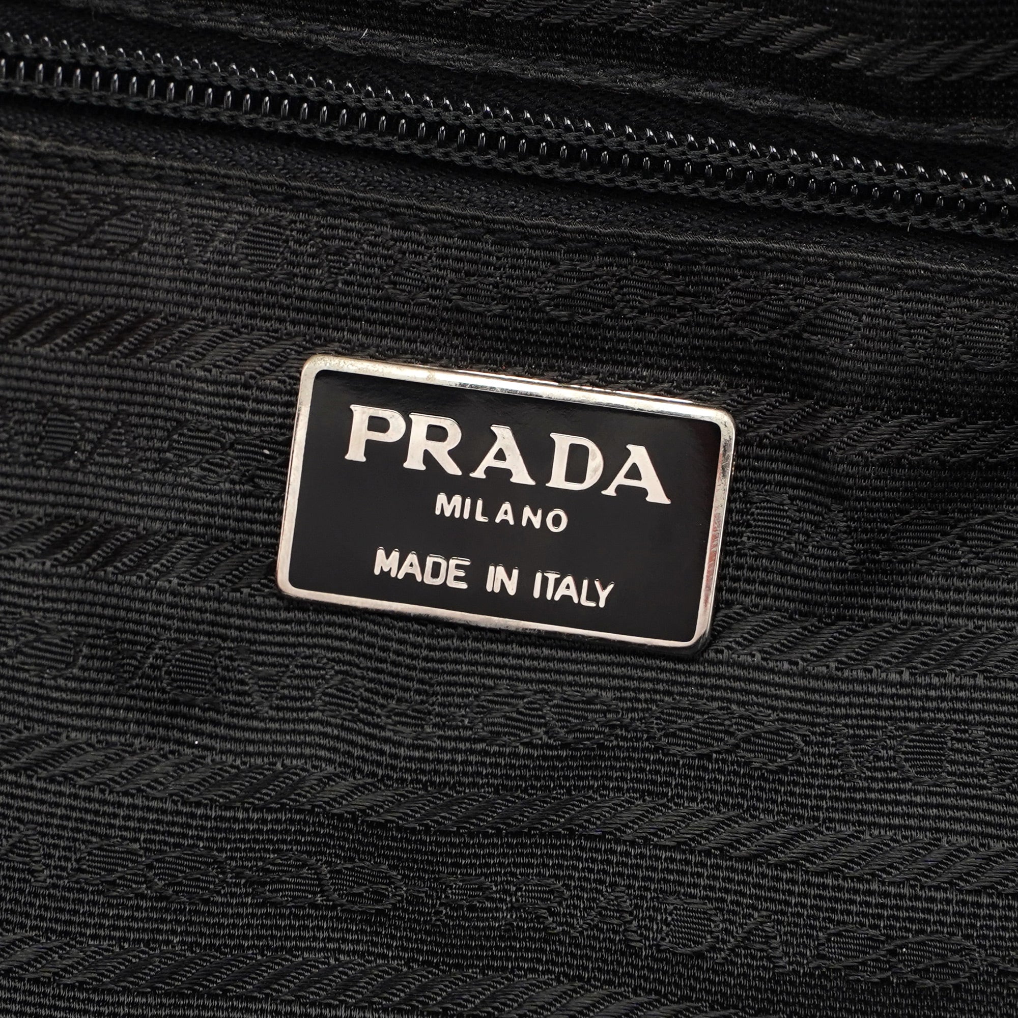 1995 Black Spazzolato Tote Bag
