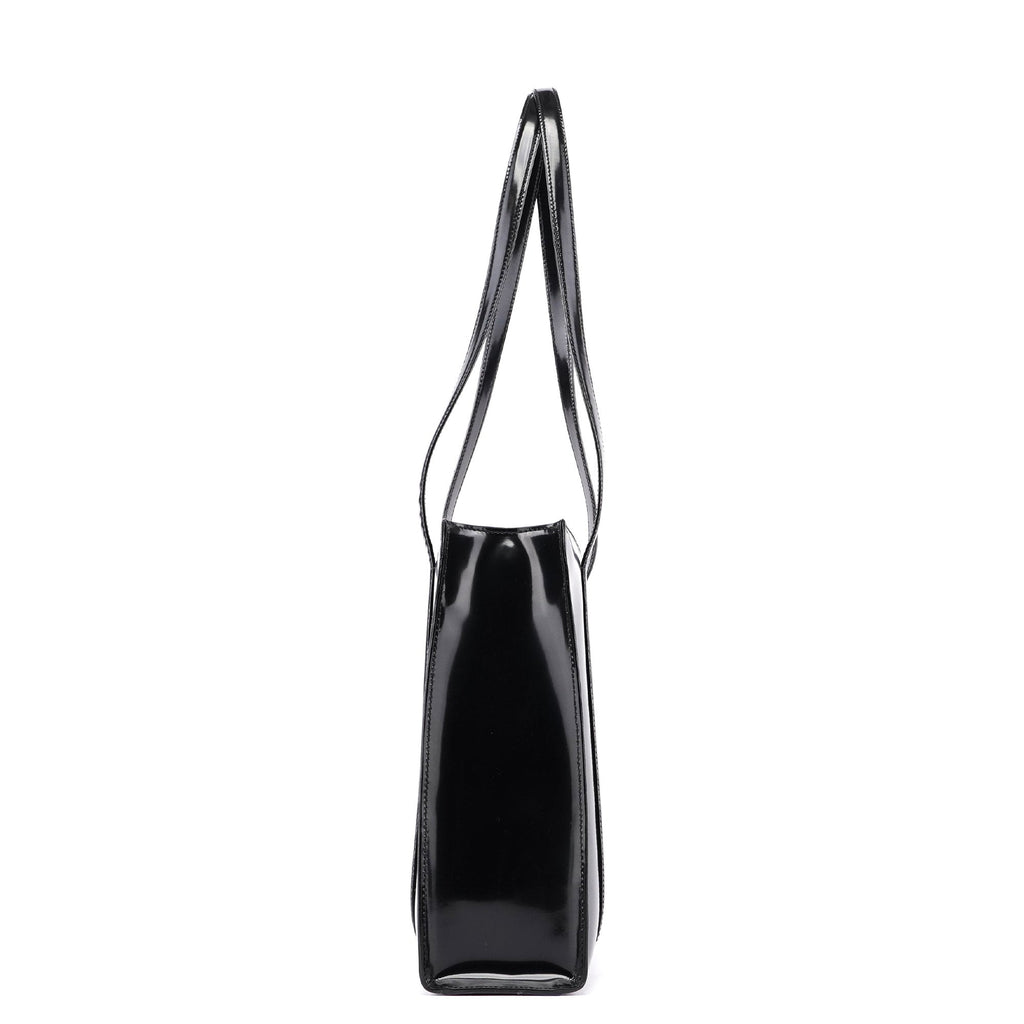 1995 Black Spazzolato Tote Bag