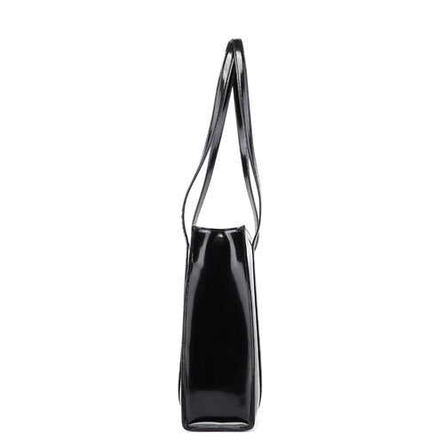 1995 Black Spazzolato Tote Bag