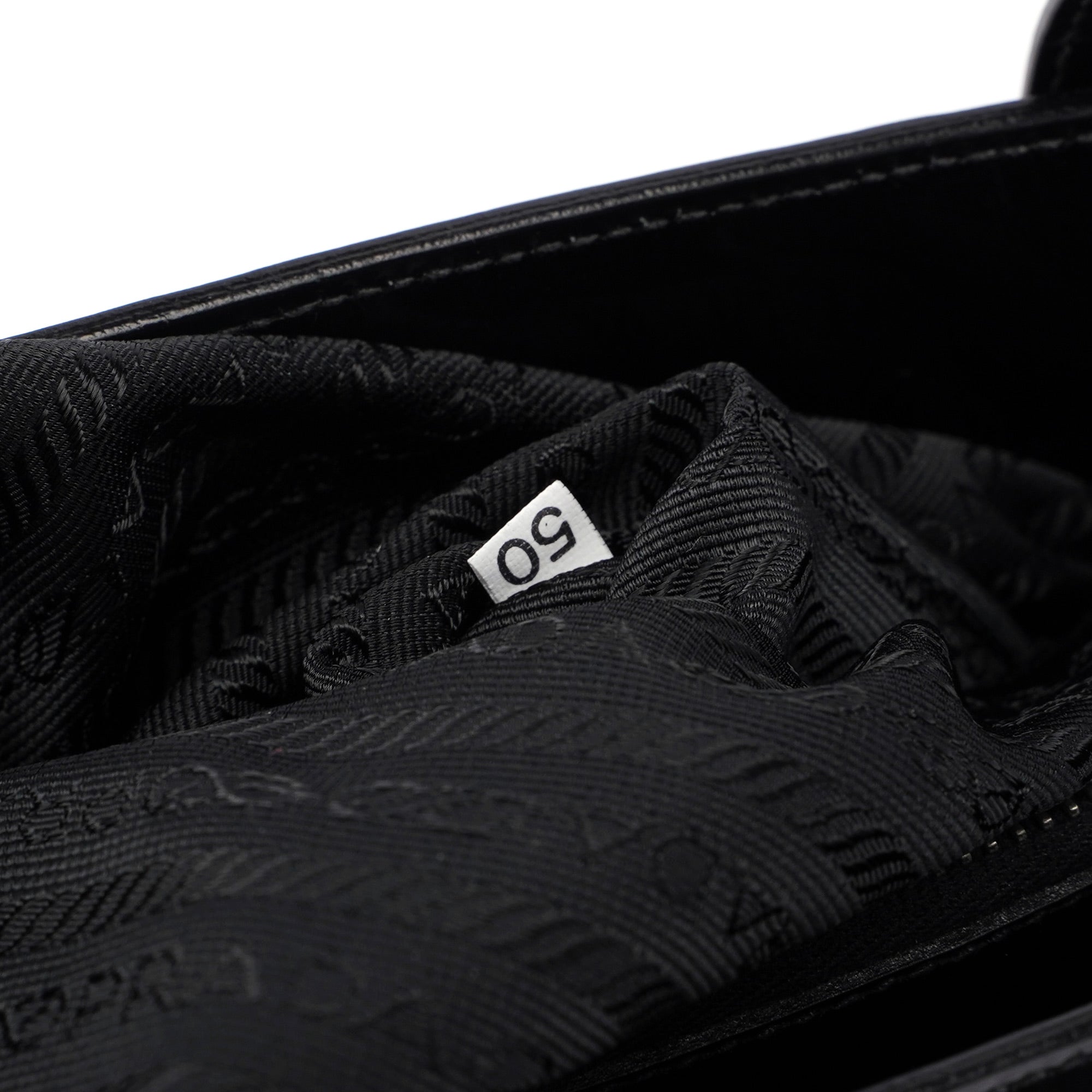 1995 Black Spazzolato Tote Bag