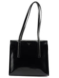 1995 Black Spazzolato Tote Bag