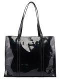 1995 Black Spazzolato Tote Bag