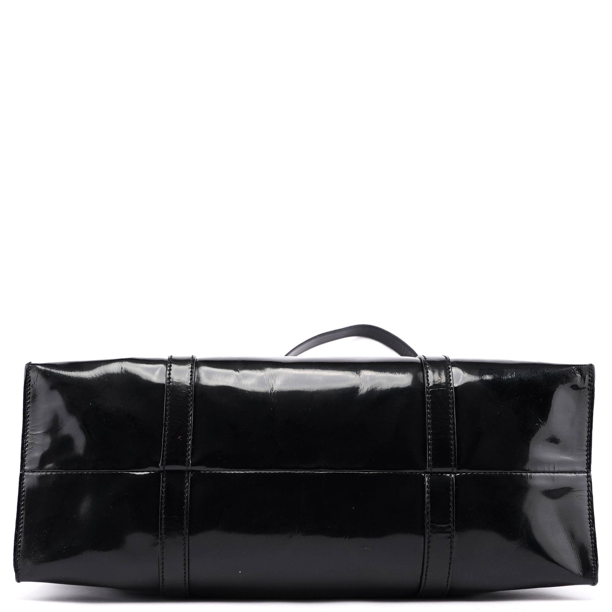 1995 Black Spazzolato Tote Bag