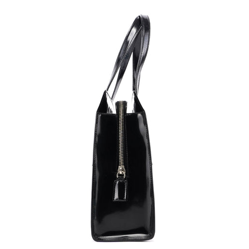 1995 Black Spazzolato Tote Bag