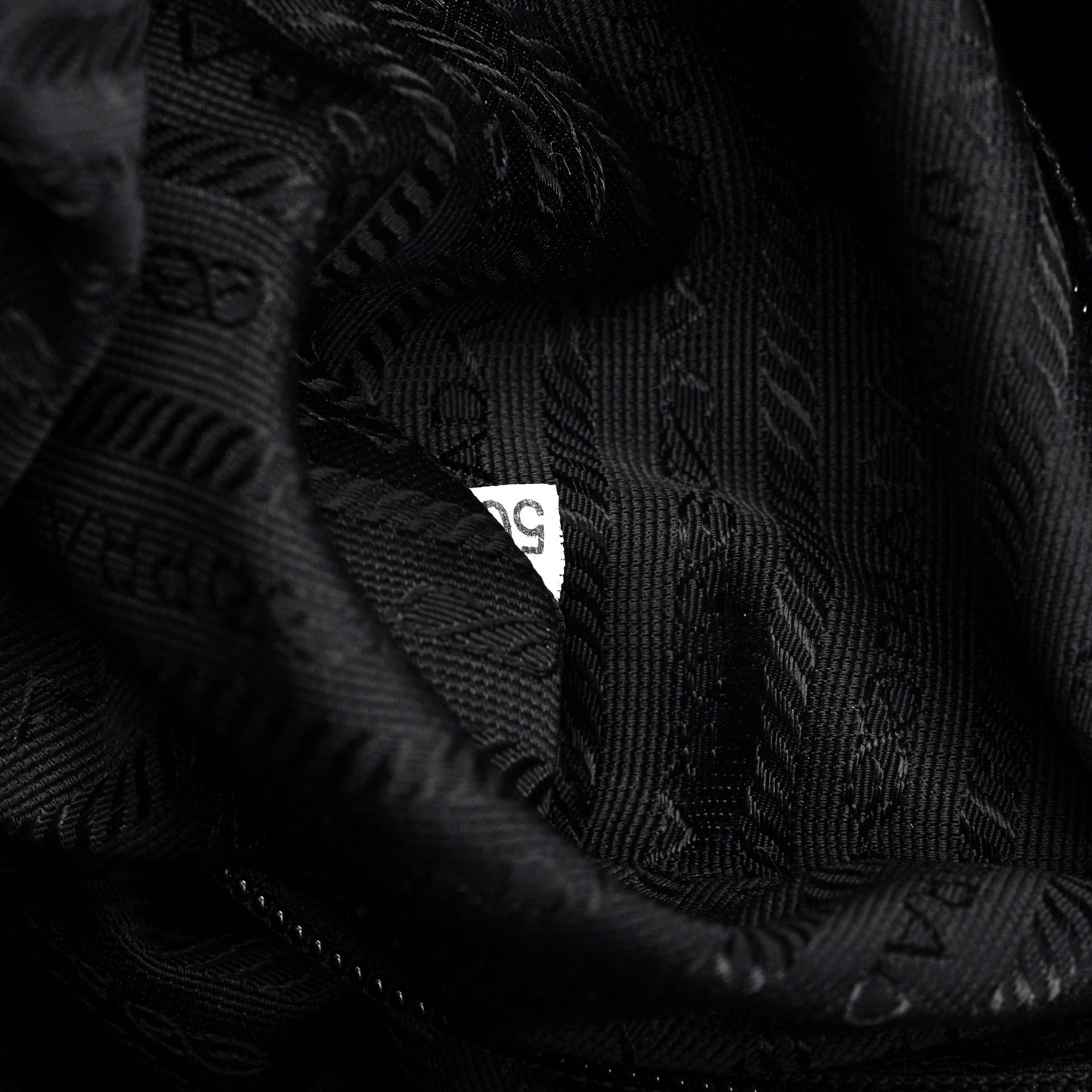 1995 Black Spazzolato Tote Bag