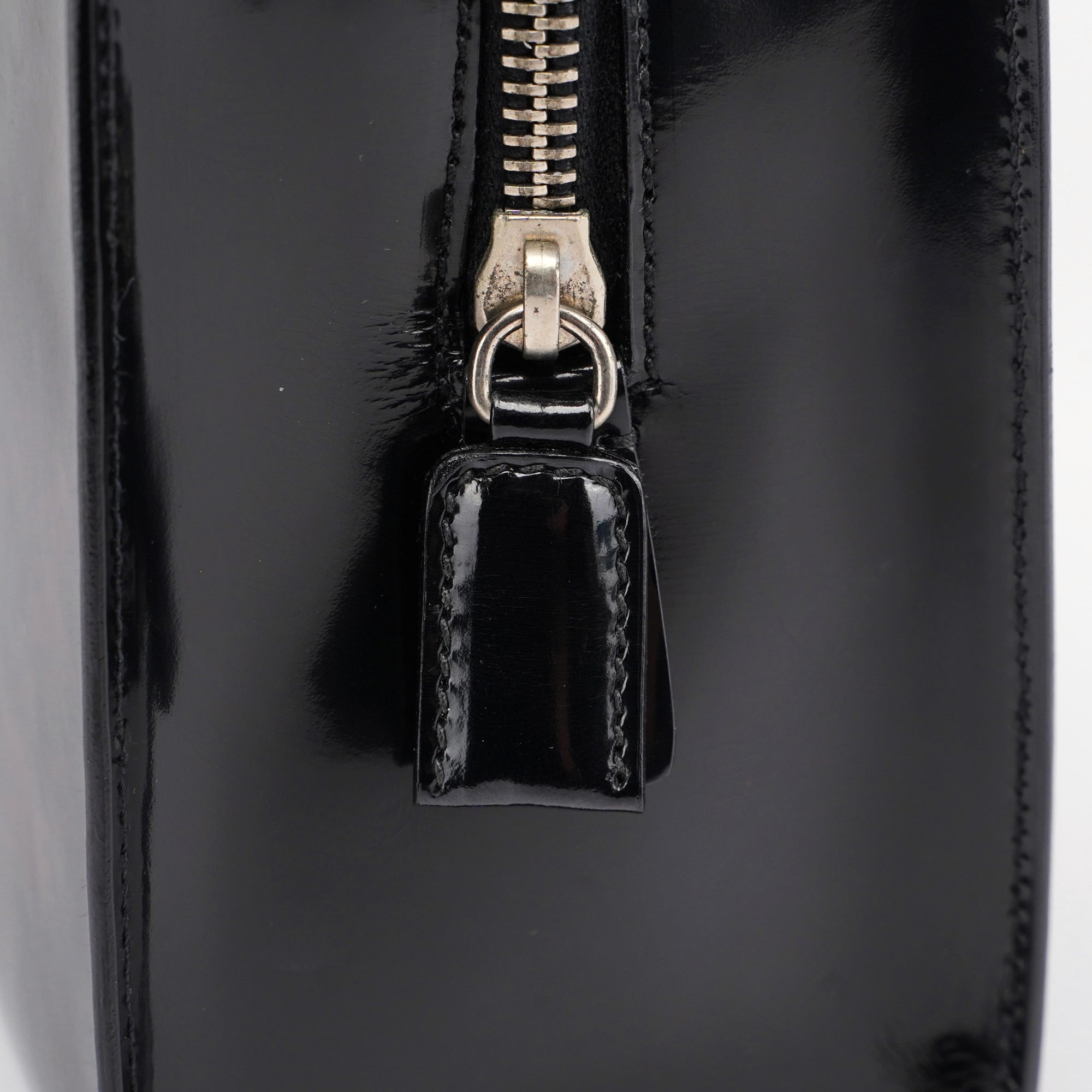 1995 Black Spazzolato Tote Bag