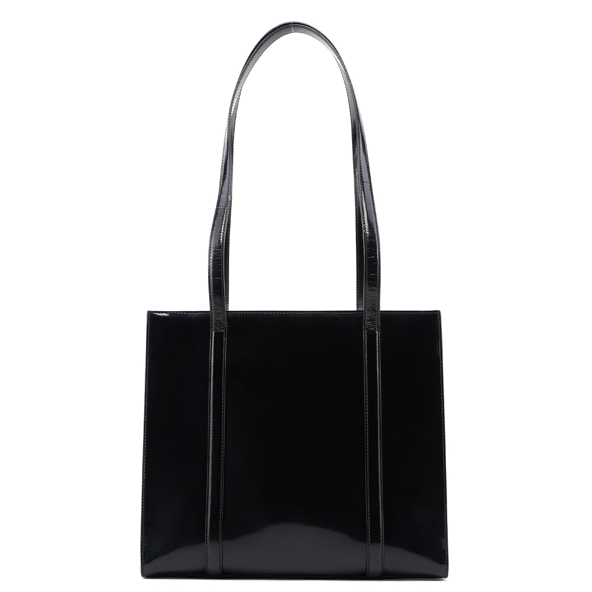 1995 Black Spazzolato Tote Bag